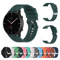 For Xiaomi Huami Amazfit GTR 2 2e Silicone Watch Band Strap For Amazfit GTR 47&amp;42mm Stratos Pace Bip GTS 20/22mm Wrist Bracelet
