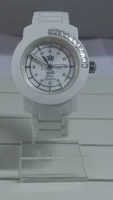 Juicy Couture women's white Plastic Bracelet Watches 1900647