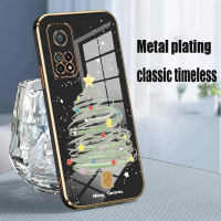 Kawa Christmas tree phone case for Xiaomi 10T 10TPro,Christmas tree pattern,cute,TPU material,Christ