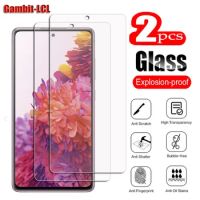 2Pcs Original Protective Tempered Glass For Samsung Galaxy S20 FE 6.7" S20FE 5G (Fan Edition) Phone Screen Protector Cover Film