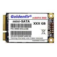 Goldenfir Msata SSD 60G SATAIII Up to 500 (MB/S) 3.8mm Computer Built-in Solid State Hard Drive(60GB)