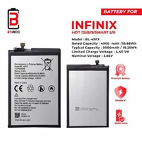 BT-ACC BATRE BATTERY BATERAI INFINIX HOT 12I / HOT 8 / HOT 9 / SMART 5 SMART 6 BL-49FX