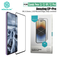 For Xiaomi Poco X3 NFC Poco X3 X3 Pro X2 Tempered Glass Nillkin CP+PRO 9H Anti Glare Full Screen Protector Film For Redmi K30