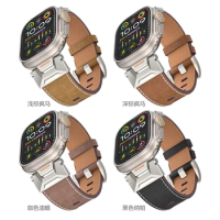 Armor strap watch band strap For Apple iwatch band 44mm 45mm Ultra2 49mm watch band wristband 8/7/6 Leather silicone strap