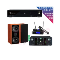 【金嗓】CPX-900 K2F+DB-7AN+JBL VM200+DM-827木(4TB點歌機+擴大機+無線麥克風+喇叭)