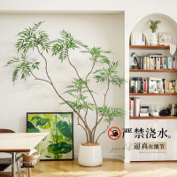 ns風仿真綠植十大功勞室內客廳落地式大型植物盆栽裝飾擺件
