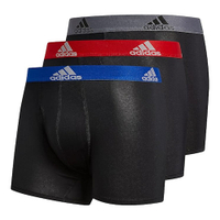 Adidas 男彈力四角內褲(3件)