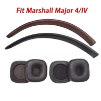Replacement Memory Sponge Ear Pads Headband Cushion Muffs for Marshall Major 4 /Major IV Headphone Earpads Sleeves Head beam