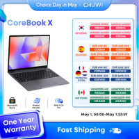 CHUWI CoreBook X Gaming Laptop 14.1 inch FHD IPS Screen 16GB RAM 512GB SSD Intel i3-1215U Six Core WIFI6 Windows11 Laptops
