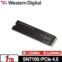 WD 黑標 SN7100 1TB M.2 PCIe 4.0 NVMe SSD固態硬碟原價2790(省400)