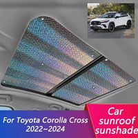 Sunroof Sunshade for Toyota Corolla Cross XG10 2022 2023 Roof Sunscreen Heat Insulation Cover Car Sunroof Sunshade Vehicle Car