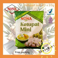 Nona Ketupat mini / Mini Satay rice cake / Mini Ketupat instant 30x20g