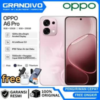 PROMO HP OPPO A6 Pro 8/256GB Garansi Resmi Oppo - Grandivo Waru Ram 8/256GB Lunar Titanium