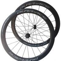 Width 25mm Carbon Road Bike Clincher Wheel 38mm/50mm/60mm Ceramic Hub Customized Stickers Rim Brake 700C