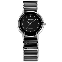 POLO 時尚知性晶鑽陶瓷腕錶(多款選擇-36or25mm)