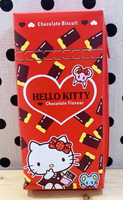 【震撼精品百貨】Hello Kitty 凱蒂貓 日本SANRIO三麗鷗KITTY化妝包/筆袋-巧克力*01438 震撼日式精品百貨