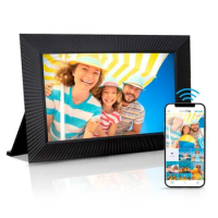 Digital Photo Frame 10.1 Inch IPS Touchscreen Electronic Photo Frame with 32GB Digital Picture Frames Share Photos Videos Music