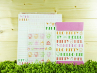 【震撼精品百貨】Hello Kitty 凱蒂貓 信籤組 英文圖案【共1款】 震撼日式精品百貨