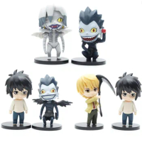 1 Pcs Anime Death Note Action Figures Ryuk L·Lawliet DEATH NOTE PVC Model Collection Lovely Version Kid Gift Toy