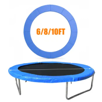 Universal Replacement Trampoline Safety Pad Mat Waterproof Trampoline Accessories Spring Protection Cover Fits 6ft 8ft 10ft