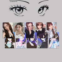 Bộ 5 thẻ ảnh (photocard) “Lời chúc mùa 2026”, album WEVERSE Standard, lomo cards Sakura Kim, Chaewon