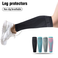 Compression Calf Sleeves for Running & Football - Supportive Leg Guards for Marathon Training, Socce