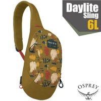 【OSPREY】Daylite Sling 6L 輕量多功能休閒單肩背包.斜背包.側背包 (高品質YKK拉鍊) 自豪森林