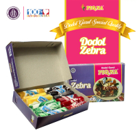 PIQNA Dodol Garut Zebra Special Quality Coklat Makanan Candy Food Snacks Susu Kaleng