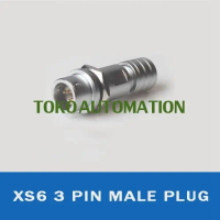 3 Pin Quick Lock Cable Plug Male XS6 Aviation Connector SH04