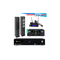 【金嗓】CPX-900 K2R+DB-7AN+JBL VM200+Elac Debut 2.0 DF62(4TB點歌機+擴大機+無線麥克風+落地式喇叭)