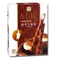 義美 牛奶卷-巧克力(215g/盒) [大買家]