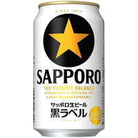 SAPPORO 生啤酒黑標(24入)350ML
