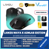 Lamzu Maya X Aimlab Edition Wireless 8K Gaming Mouse Ultra Lightweight Pixart PAW 3950