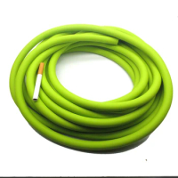 Park trampoline and trampoline thickened 14mm high elastic latex tube fitness training stretch rope