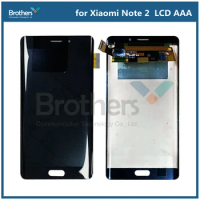 5.7" Original AMOLED For Xiaomi Note 2 Mi Note 2 LCD Display Touch Screen Digitizer With Frame For Xiaomi Mi Note 2 2015213