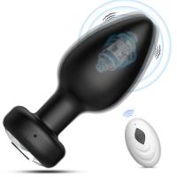 Anal Plug Butt Vibrators Remote Control Prostate Massager With Diamond Men Sex Toys