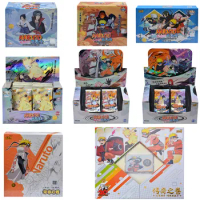 Original KAYOU Anime Naruto Cards Chapter Of The Array Box Added SE Ninja World Collection Cards Toys For Children Birthday Gif