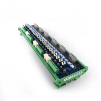 24 channel PLC AC amplifier board output board power board optocoupler isolation board contactless relay