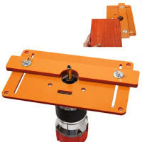 Wood Milling Slotting Chamfering Trimming Machine Balance Board Router Table Insert Plate GuideTools For Woodworking Work Bench