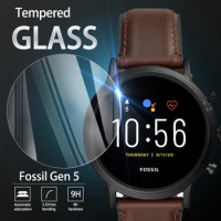 9H Premium Tempered Glass For Fossil Gen 5 Smartwatch Screen Protector Film Accessories