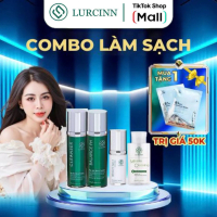 Combo làm sạch tại nhà LURCINN Skincare Serum