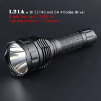 Convoy Flashlight L21A with Luminus SST40 Led 21700 Most Powerful Linterna Hunting Camping Light Portable Lighting 2300lm Torch