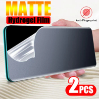 2Pcs Matte Film For Huawei Y5 Y6 Y7 Y9 Prime 2018 Hydrogel Film Huawei Y7 Y6 Pro 2019 Y9A Y8S Y6S Y5P TPU Screen Protector Film