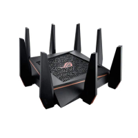 ASUS GT-AC5300 AC5300, TOP 5 Gaming Wi-Fi 5 Router, Tri-Band 5334 Mbps, Whole Home WiFi Mesh System, 1.8GHz 2.4GHz and 5 GHz
