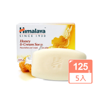 【印度 Himalaya喜馬拉雅】蜂蜜乳霜保濕香皂 125g(*5入)