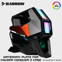 Barrow Distroplate for COUGAR Conqueror 2 Dedicated Case CRZFT-SDB Water Cooling System for PC Gaming 5V 3PIN Waterway Board