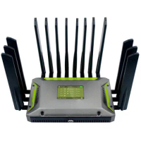 MiNE Media oton Cedar C3 4G/5G Network Bonding Router 3 x SIM Cards, 4 x GbE, 2.4/5 GHz Wi-Fi Built-In 3.5" LCD Screen