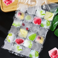 【抖音種草】一次性冰袋冷凍百香果飲料冰格制冰塊冰模具網紅冰袋