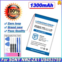 LOSONCOER 1300mAh Battery For SONY NWZ-ZX1 Walkman NWZ-ZX1 US453759