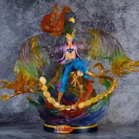 40CM Anime The Phoenix ONE PIECE Gk Figurine Marco Action Figure Undead Bird Statue Model PVC Collection Desktop Ornaments Toys